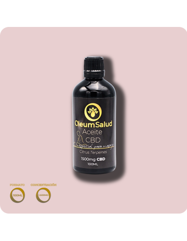 Aceite CBD para masajes