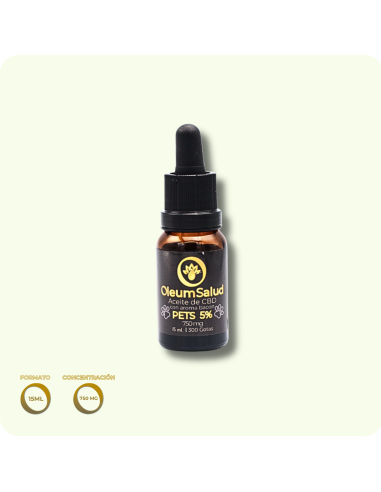 Aceite de CBD pets 5%