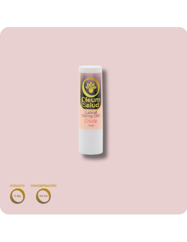 Bálsamo CBD labial aroma fresa